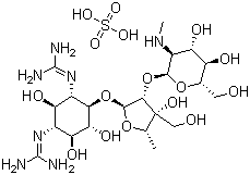Dihydrostreptomycin sulfate molecular structure (CAS 1425-61-2)