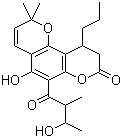 Calanolide E molecular structure (CAS 142566-61-8)