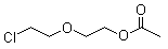 乙酸 2-(2-氯乙氧基)乙酯分子结构 (CAS 14258-40-3)