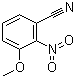 3-Methoxy-2-nitrobenzonitrile molecular structure (CAS 142596-50-7)