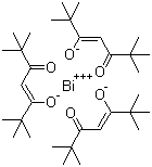 Bismuth tris(dipivaloylmethanate) molecular structure (CAS 142617-53-6)
