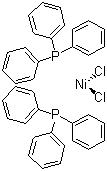结构式 CAS# 14264-16-5, 双(三苯基膦)氯化镍; 双(三苯基膦)二氯化镍