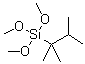2,3-Dimethyl-2-trimethoxysilylbutane molecular structure (CAS 142877-45-0)