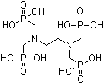 Ethylenebis(nitrilodimethylene)tetraphosphonic acid molecular structure (CAS 1429-50-1)