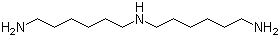 双(六甲撑)三胺分子结构 (CAS 143-23-7)