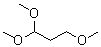 1,1,3-Trimethoxypropane molecular structure (CAS 14315-97-0)