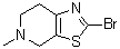 2-Bromo-5-methyl-4,5,6,7-tetrahydro[1,3]thiazolo[5,4-c]pyridine molecular structure (CAS 143150-92-9)