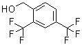 structure of CAS# 143158-15-0, 2,4-Bis(trifluoromethyl)benzyl alcohol;2,4-Bis(trifluoromethyl)benzenemethanol