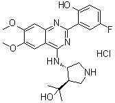 CCT 241533 hydrochloride molecular structure (CAS 1431697-96-9)