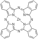 structure of CAS# 14320-04-8, Zinc phthalocyanine;[29H,31H-Phthalocyaninato(2-)-N29,N30,N31,N32]zinc