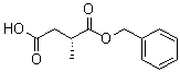 (R)-Methylbutanedioic acid 1-(phenylmethyl) ester molecular structure (CAS 143225-28-9)