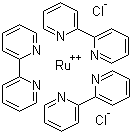 structure of CAS# 14323-06-9, Tris(2,2'-bipyridine)ruthenium dichloride