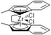 rac-Ethylenebis(2-methyl-1-indenyl)zirconium dichloride molecular structure (CAS 143278-87-9)