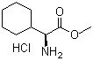 结构式 CAS# 14328-63-3, L-环己基甘氨酸甲酯盐酸盐