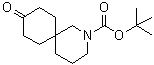 9-Oxo-2-azaspiro[5.5]undecane-2-carboxylic acid 1,1-dimethylethyl ester molecular structure (CAS 1434142-14-9)
