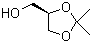 (R)-(-)-2,2-Dimethyl-1,3-dioxolane-4-methanol molecular structure (CAS 14347-78-5)