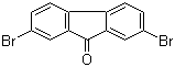 2,7-Dibromo-9H-fluoren-9-one molecular structure (CAS 14348-75-5)