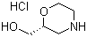 (R)-2-Morpholinemethanol hydrochloride molecular structure (CAS 1436436-17-7)