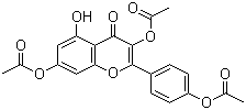 Kaempferol 3,4',7-triacetate molecular structure (CAS 143724-69-0)
