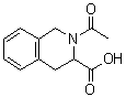 2-Acetyl-1,2,3,4-tetrahydroisoquinoline-3-carboxylic acid molecular structure (CAS 143767-54-8)
