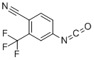 structure of CAS# 143782-18-7, 4-Isocyanato-2-(trifluoromethyl)benzonitrile