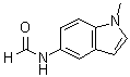 N-(1-Methyl-1H-indol-5-yl)formamide molecular structure (CAS 143797-97-1)