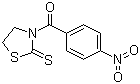 3-(4-Nitrobenzoyl)-2-thiazolidinethione molecular structure (CAS 1438-01-3)