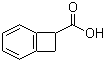 结构式 CAS# 14381-41-0, 苯并环丁烯-1-羧酸; 1-羧基苯并环丁烯