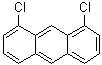 structure of CAS# 14381-66-9, 1,8-Dichloroanthracene