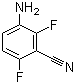 3-Amino-2,6-difluorobenzonitrile molecular structure (CAS 143879-78-1)