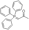 1-(Triphenylphosphoranylidene)acetone molecular structure (CAS 1439-36-7)