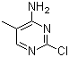 4-Amino-2-chloro-5-methylpyrimidine molecular structure (CAS 14394-70-8)