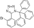 structure of CAS# 143945-72-6, 5-(2-Bromophenyl)-1-(triphenylmethyl)-1H-tetrazole;N-(Triphenylmethyl)-5-(2-bromophenyl)-1H-tetrazole