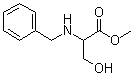 结构式 CAS# 144001-42-3, N-苄基-DL-丝氨酸甲酯