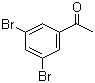 3',5'-Dibromoacetophenone molecular structure (CAS 14401-73-1)