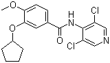 结构式 CAS# 144035-83-6, 吡拉米司特