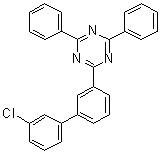 2-(3'-Chloro[1,1'-biphenyl]-3-yl)-4,6-diphenyl-1,3,5-triazine molecular structure (CAS 1443049-83-9)