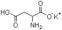 DL-Aspartic acid potassium salt molecular structure (CAS 14434-35-6)