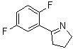 5-(2,5-Difluorophenyl)-3,4-dihydro-2H-pyrrole molecular structure (CAS 1443623-92-4)