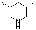 结构式 CAS# 14446-75-4, 顺式-3,5-二甲基哌啶