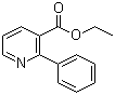 structure of CAS# 144501-28-0, 2-Phenylnicotinic acid ethyl ester
