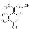 9,10-Dihydro-4-methoxy-2,5,9-phenanthrenetriol molecular structure (CAS 144506-16-1)