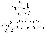 Mivebresib molecular structure (CAS 1445993-26-9)
