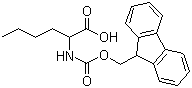 Fmoc-DL-Norleucine molecular structure (CAS 144701-20-2)