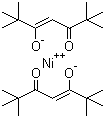 双(2,2,6,6-四甲基-3,5-庚二酮酸)镍分子结构 (CAS 14481-08-4)