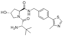 (S,R,S)-AHPC molecular structure (CAS 1448297-52-6)