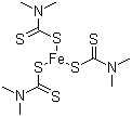 结构式 CAS# 14484-64-1, 福美铁; 二甲基二硫代氨基甲酸铁