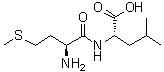 结构式 CAS# 14486-16-9, L-蛋氨酰-L-亮氨酸