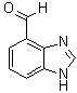 structure of CAS# 144876-36-8, 1H-Benzimidazole-4-carboxaldehyde;1H-Benzimidazole-7-carboxaldehyde