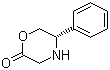 (S)-5-Phenylmorpholin-2-one molecular structure (CAS 144896-92-4)